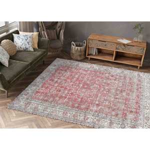 Alfombra de Lana con Estampado Floral Marroquí, Diseño Tradicional Ecológico, Alfombra de Entrada para Bodas, Alfombra Suave de Látex No Tejido - Product Image 2