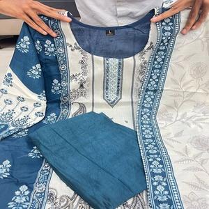 ชุดสูทผ้าไหมสไตล์ชนเผ่าดีไซน์เนอร์ประดับด้วยกระจกส่องมือลายดอกไม้แบบดั้งเดิมสำหรับใส่ไปงานปาร์ตี้ - Product Image 2