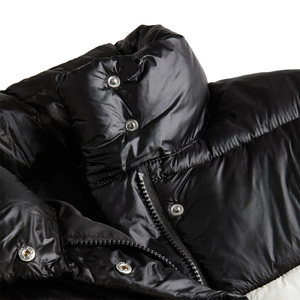 Veste bouffante coupe-vent personnalisée de haute qualité pour femmes Double couleur longue veste bouffante enduite à fermeture éclair à col montant Streetwear - Product Image 4