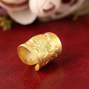 Latest Design Boho Fish <b>Ring</b> Boho Brass <b>Ring</b> for Women 18K Gold Plated Animal Wide Band <b>Ring</b> For Wholesale OEM ODM - Product Image 4