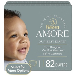Pañales desechables absorbentes Pampers Amore Premium, línea de lujo con canal 3D para prevención de fugas, suministro al por mayor. - Product Image 3