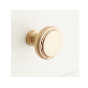 Boutons durables faits à la main en métal de finition traditionnelle pour la décoration d'armoire de salle de bains de chambre à coucher et de meubles - Product Image 6