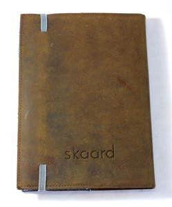 Cuaderno de Tapa Dura A5 de Cuero Marrón Flexible Personalizado al por Mayor con Banda Elástica - Product Image 6