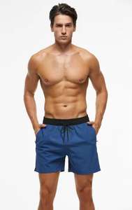 Pantalones Cortos Lona Antiarrugas para Hombre | Pantalones Cortos Transpirables Estilo Cargo para Verano - Product Image 3