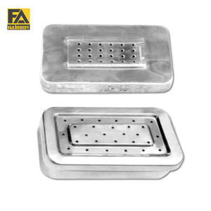 Filtro de Caja Perforado de Alta Calidad con Base de Acero Inoxidable para Juego de Instrumentos Quirúrgicos, Aprobado por CE, Clase II, Modelo F15-086 - Product Image 1