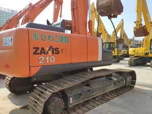 HITACHI รถ ZAXIS210ใช้แล้วรถขุดตีนตะขาบ Doosan เครื่องยนต์อีซูซุคาวาซากิ7ตันรวมมอเตอร์ปั๊มเกียร์แบริ่ง - Product Image 2