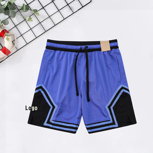 Pantalones Cortos Deportivos de Verano para Hombre, de Lona, Casuales, de Alta Calidad, de Poliéster/Algodón, con Cintura Elástica, Color Personalizado, con Cordón Ajustable - Product Image 5