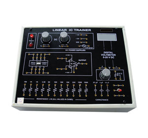 Huấn luyện IC tuyến tính là một sơ đồ chức năng của IC với điểm đầu vào được in trên bảng vật lý phòng thí nghiệm để cung cấp phòng thí nghiệm - Product Image 6