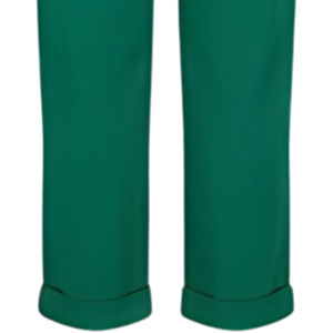 กางเกงขายาวผ้าแคนวาสทรงตรง ระบายอากาศ แห้งเร็ว ผูกเชือก ผ้าฝ้าย 100% สำหรับผู้หญิง สไตล์ลำลอง ธุรกิจ ทำงาน ออฟฟิศ ความยาวปานกลาง - Product Image 6