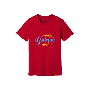 100% algodón camiseta informal para mujer 3D Kindness Themes Logo Print 12 opciones de color 160-180 Heavy GSM transpirable personalizable - Product Image 6