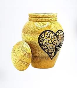 Wooden Urn Cremation Round <b>Box</b> Funeral Wooden <b>Keepsakes</b> <b>Box</b> Vintage <b>Box</b> Adult Urn for Cubic - Product Image 1