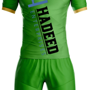 Uniforme de balón de fútbol profesional de algodón y poliéster para hombre, venta al por mayor, uniforme de camiseta de fútbol, uniforme de fútbol de diseño profesional 2025 - Product Image 6