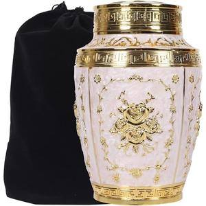 Urnas Hechas a Mano Más Vendidas para Cenizas Humanas, Accesorios Funerarios, Urna de Metal para Cremación, Exportador de la India con Alta Calidad - Product Image 4