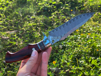 Couteau de chasse de randonnée en plein air couteau pliant couteau de survie portable personnalisé en gros