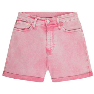 Pantalones Vaqueros de mujer, nuevos pantalones vaqueros cortos de mujer, pantalones cortos de mezclilla con bolsillos para mujer, pantalones cortos de mezclilla lavados con ácido para mujer, ropa informal con servicio OEM - Product Image 3