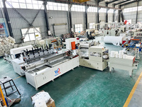 Machine à fabriquer du papier, machine à rembobiner le papier toilette entièrement automatique multifonctionnelle avec embossage/perforation/découpe/emballage