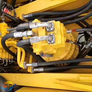 Excavatrice sur chenilles Komatsu PC350-7 d'occasion de haute qualité à vendre, poids opérationnel de 10 tonnes, moteur principal, boîte de vitesses, pompe à engrenages, roulement - Product Image 3