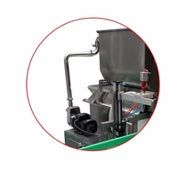 Pompe à rotor servo-motrice contrôlée par PLC, machine automatique en acier inoxydable haute efficacité pour pâtes épaisses, huiles, miel et eau pure