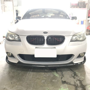 Nuevo Parachoques Delantero Adicional de Fibra de Carbono Estilo HG, Enroscable, Modificación/Actualización, Compatible con E60 Serie 5 2004-2010 con Paquete M-Tech Únicamente - Product Image 4