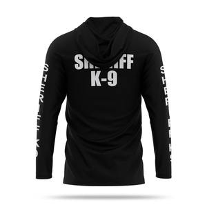 เสื้อมีฮู้ดสำหรับผู้ชาย K9นายอำเภอระบายอากาศได้ดีดีไซน์ตามสั่งเสื้อมีฮู้ดสำหรับตกปลาเป็นมิตรกับสิ่งแวดล้อม - Product Image 2