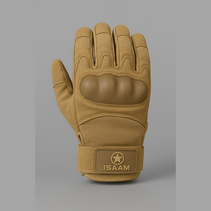 ถุงมือหนังแทคติคอลปรับแต่งโลโก้ได้หน้าจอสัมผัสใช้งานกลางแจ้ง - Product Image 1