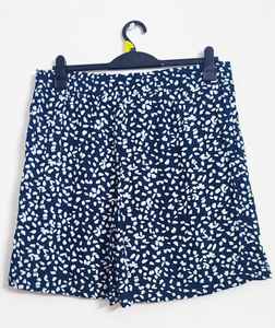 Women's Summer Casual Breathable Button Lace Sports Shorts High <b>Waist</b> Quick Dry Colored Wash Straight Loose Fit - Product Image 6