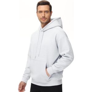 Vente chaude Nouveau de haute qualité en gros Impression de logo personnalisé Sweat à capuche uni en coton Pull à capuche pour hommes - Product Image 6