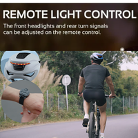 Casque intelligent multifonctionnel Sprite Group avec commande vocale IA, carte SD 4 Mo, caméra numérique 1080P CMOS pour cyclistes, vlog, WiFi
