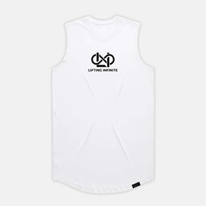 เสื้อกล้ามกีฬาผู้หญิงสีดำ แขนกุด ผ้าฝ้ายเจอร์ซีย์ 100% คอกลม พิมพ์ลายดิจิทัล สำหรับออกกำลังกาย ฟิตเนส และยิม - Product Image 5