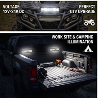 Ampoules LED TCYATO pour voitures, éclairage de travail LED 12V-24V universel pour voitures, éclairage de modification tout-terrain LED pour Lada et Dune Buggies