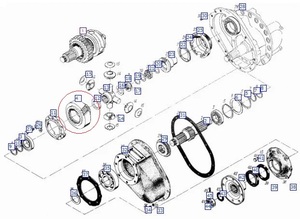 Neues DN MAZ RUSSIA AXLE INTERMEDIATE DIFFERENTIAL MAIN GEAR Z33/18 6430-2502151-031 - Product Image 4