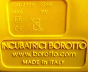 Tourneur d'oeufs automatique pour incubateurs de la série semi-automatique Real 24/49 Nouveau tourneur d'oeufs de garantie de 2 ans fabriqué en Italie - Product Image 3