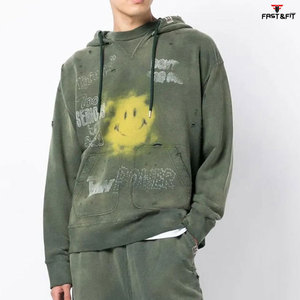 Wholesale Acid <b>Wash</b> Hoodies Breathable Windproof OEM Design Premium Quality Acid <b>Wash</b> hoodies <b>men</b> <b>men's</b> hoodies in Low Price - Product Image 3