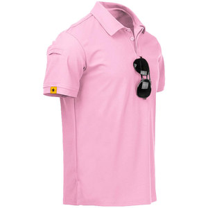 Nouvelle conception, marque privée, chemise pour homme en polyester premium 180 GSM, coupe classique, douce, infroissable, manches courtes, personnalisable - Product Image 5