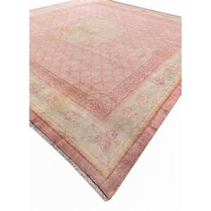 Alfombras de Lana Anudadas a Mano Aalam, Rectangulares, con Medallón Abstracto Rojo Naranja, para Decoración del Hogar, Sala de Estar, Entrada, Pasillo - Pae-5953 - Product Image 2