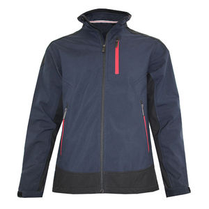 2024 chaqueta deportiva Softshell con logotipo personalizado de calidad superior para hombres y mujeres Stand High Street a prueba de viento impermeable para exteriores largo - Product Image 1