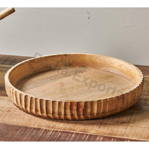 ชุดจานอาหารค่ำจานเซิร์ฟเวอร์ไม้ - Product Image 1