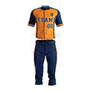 Uniforme de Béisbol de Material Sólido en Diferentes Colores para Ropa Deportiva / Uniformes de Béisbol Personalizados a la Moda para Hombres y Mujeres - Product Image 2