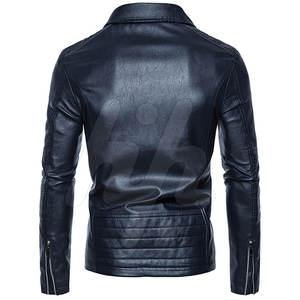 แจ็กเก็ตหนังแท้สำหรับผู้ชาย,แจ็กเก็ตหนังแท้ทรงสลิมฟิตขายส่งและราคาถูก - Product Image 3