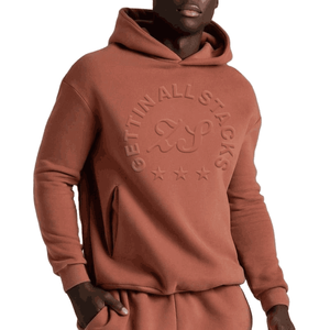Sweat-shirts à capuche en molleton de coton français 100% de luxe, à motif gaufré, épais et lourd, vente en gros - Product Image 1