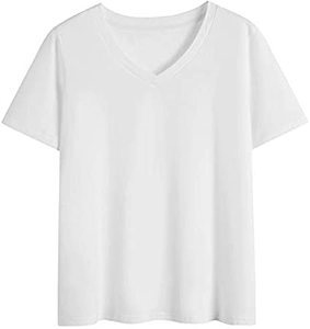 Camisetas de Manga Corta con Cuello Redondo para Mujer, Tejido de Punto Informal de Verano, de la Mejor Calidad, Transpirables y de Secado Rápido - Product Image 5