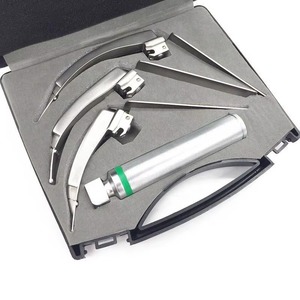 Nouveaux ensembles de laryngoscopes en acier inoxydable, instruments chirurgicaux manuels de qualité supérieure, durables et réutilisables - Product Image 4