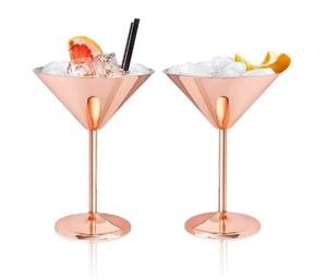 Verre à cocktail en cuivre de qualité supérieure Vente en gros Améliorez votre expérience du vin avec un calice à gobelet à vin en cuivre de qualité supérieure - Product Image 6