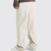 Pantalones holgados informales para hombre con pantalones holgados extragrandes de ajuste relajado para hombre con aspecto de calle relajado