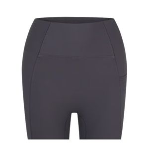 New Arrivals High Waisted Yoga Leggings Elastic Waist Solid Scrunch Butt Custom Logo <b>Women</b> Seamless Spandex/<b>Nylon</b> - Product Image 2