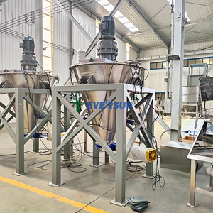 Equipo de mezclador cónico de polvo químico Mezclador cónico de tornillo de doble hélice - Product Image 2