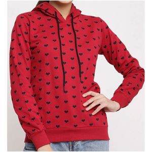 Sudaderas con capucha informales para mujer Sudaderas con capucha extragrandes de invierno de alta calidad Recién llegado Mujeres Sudaderas con hombros caídos de gran tamaño para mujer - Product Image 1