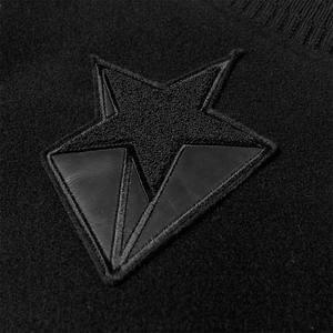 แจ็กเก็ตทีมตัวแทนมหาวิทยาลัยสำหรับผู้ชายแจ็กเก็ตแบบวินเทจสั่งตัดแบบแขนเสื้อหนังฤดูหนาวสำหรับโรงเรียนเบสบอลเลตเทอร์แมน - Product Image 5