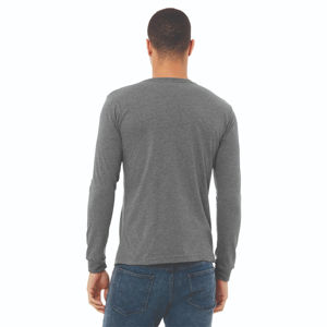 Camisetas de Manga Larga para Hombre, 100% Algodón, Duraderas, Casuales, Cómodas para Uso Diario, Antiarrugas y Transpirables - Product Image 3