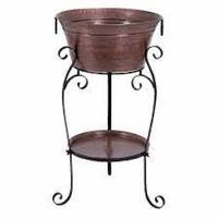 Seau à glace cylindrique noir en fer, moderne et luxueux, 5L, pour la maison, l'hôtel, le bar, le restaurant, les fêtes, accessoires pour la bière et le vin, porte-vin